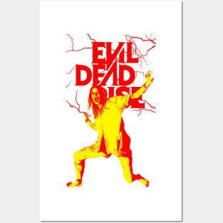 Evil Dead Rise Alyssa Sutherland as Ellie Movie 2023 graphic design by ironpalette Posters and Art